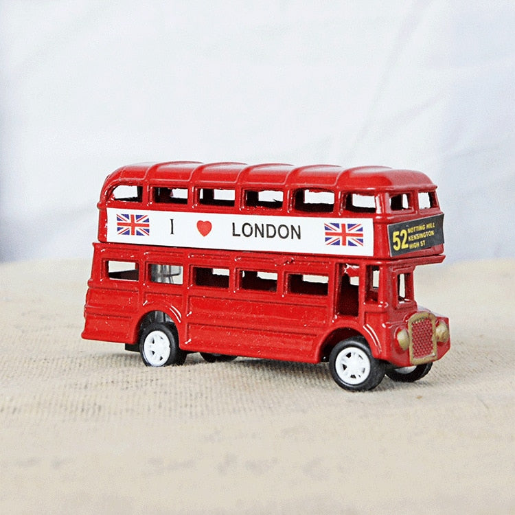 British Double Decker London Bus   Pencil Sharpener Childrens Toy